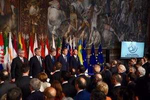 En Roma participan los 27 jefes de Estado y de Gobierno de los países de la UE