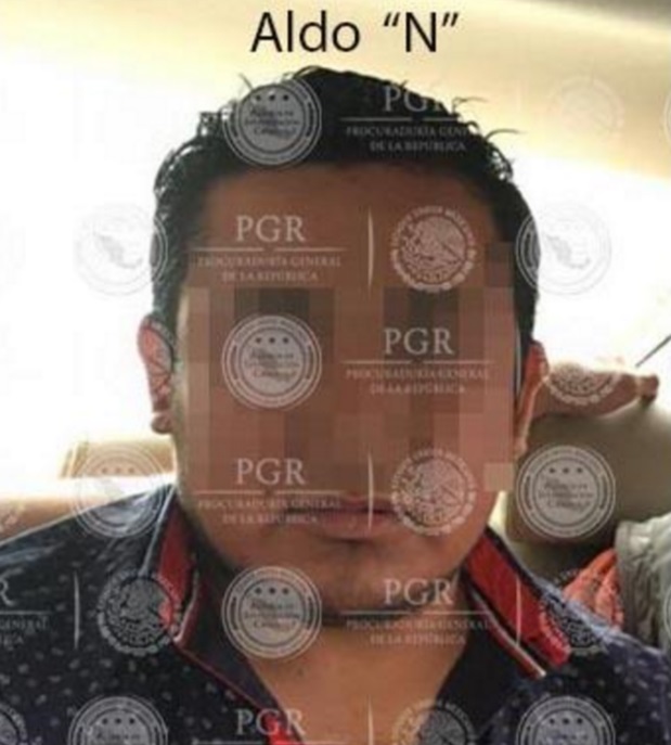 Autoridades detuvieron a Aldo "N", administrador único de una empresa de fibras y tejidos (Foto: PGR)
