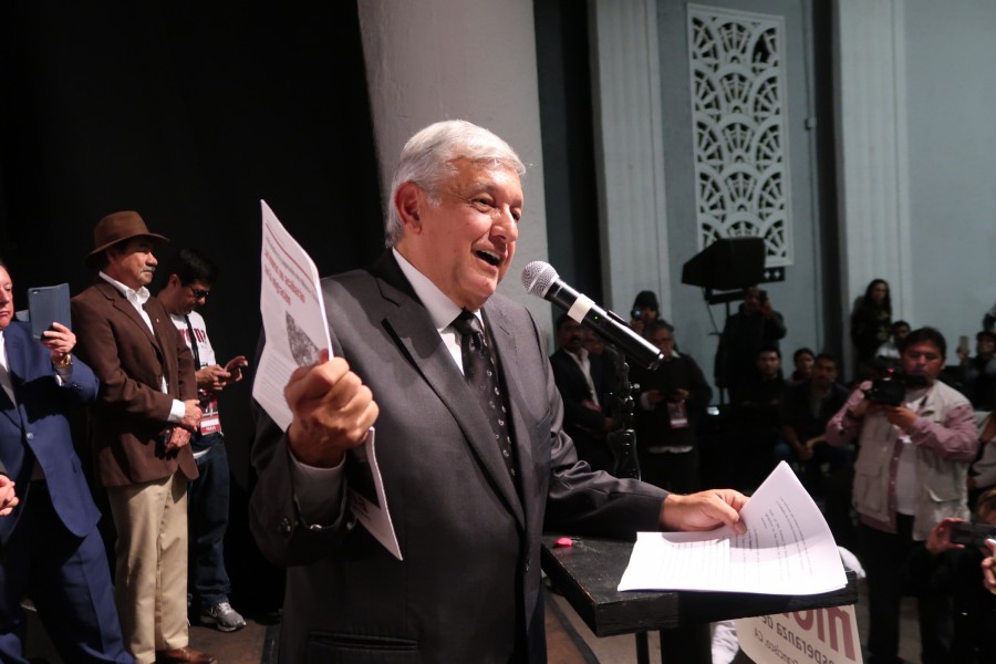 Andrés Manuel López Obrador, líder de Morena. (lopezobrador.org.mx)