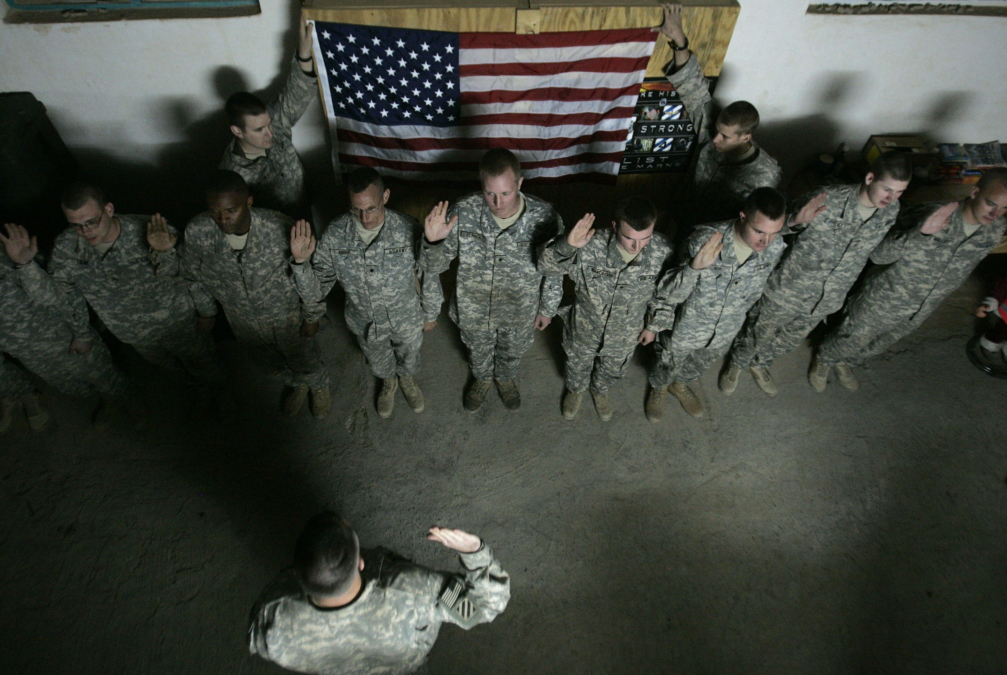 Soldados de los Estados Unidos durante un ejercicio militar. (Getty Images/archivo)