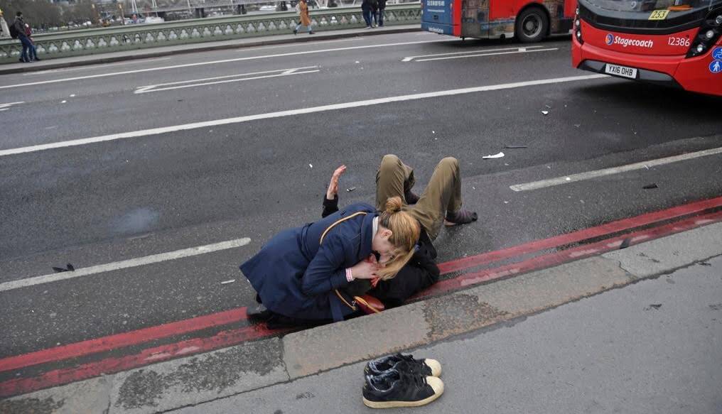 Herido tras ataque terrorista en Londres, Inglaterra. (Reuters()