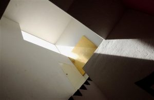 Cubo de luz en la Casa Barragán, en la Ciudad de México. (AP, archivo)
