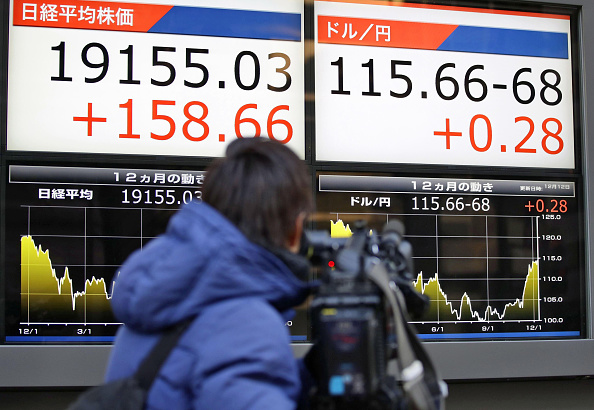 La Bolsa de Tokio cerró en positivo, apoyada en el discurso de Donald Trump. (Getty Images)