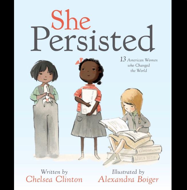 Chelsea Clinton, anunció la publicación de su nuevo libro, titulado "She Persisted". ( @kylegriffin1)