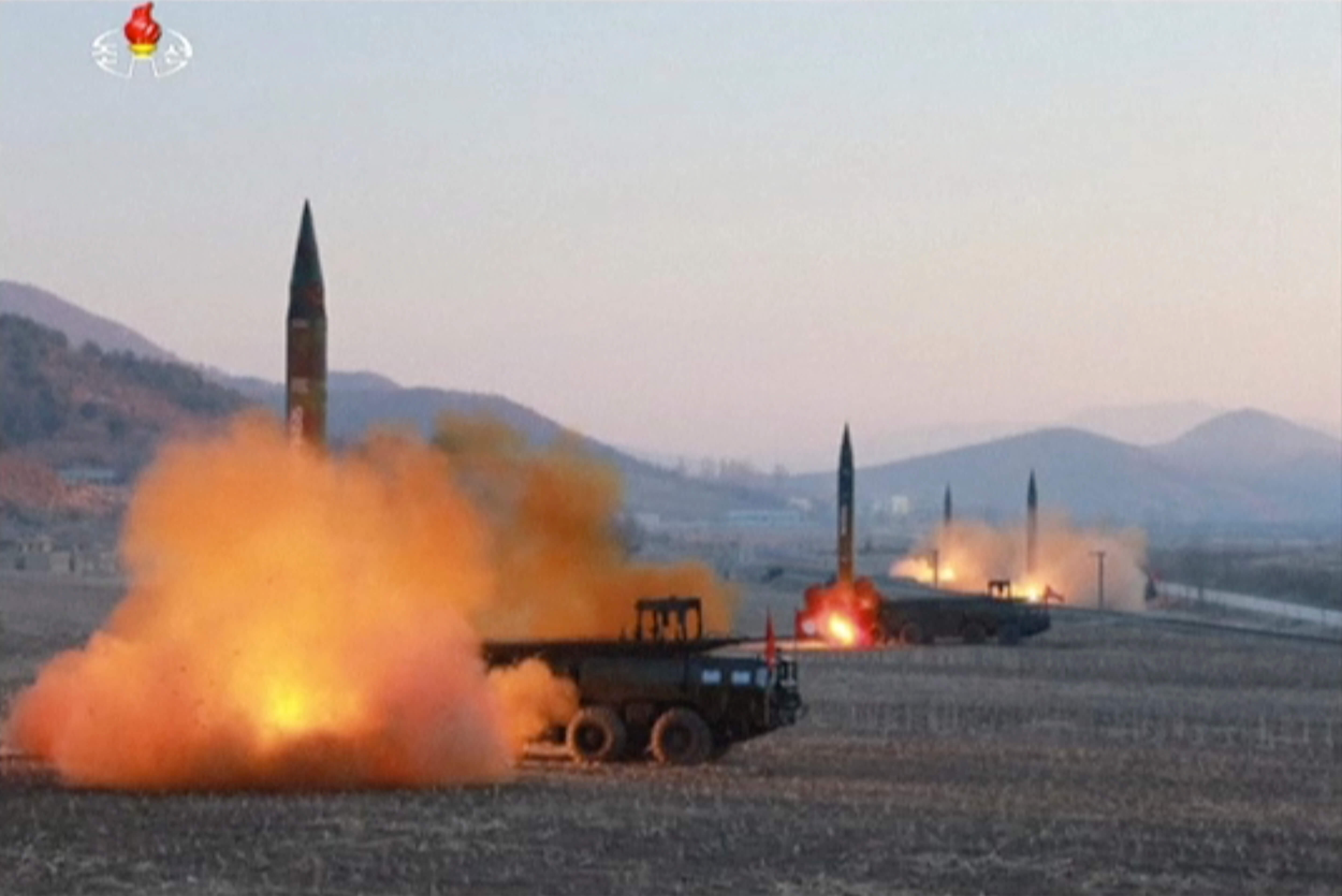 Corea del Norte aseguró que el objetivo de sus misiles eran las bases de Estados Unidos en Japón.