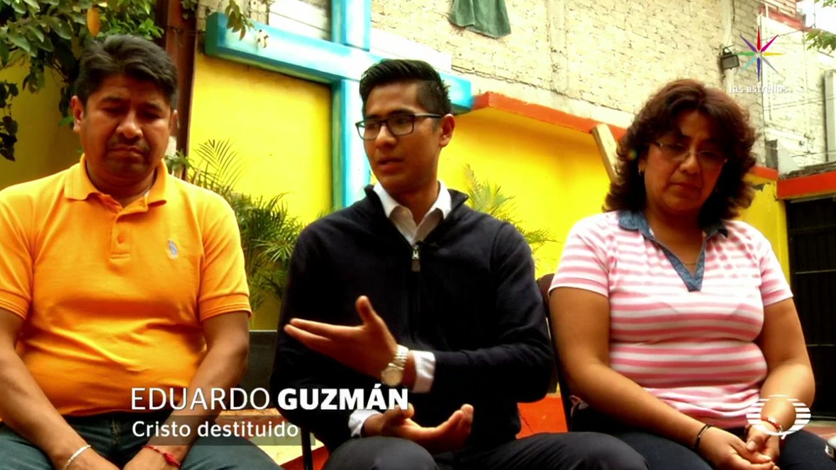 Erick Eduardo Guzmán Ramírez se casó por el civil hace siete años; su familia no lo sabía. (Noticieros Televisa)