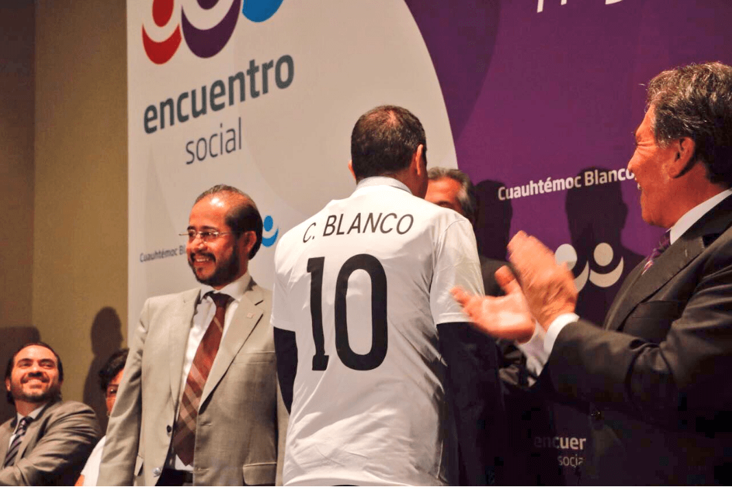 Cuauhtémoc Blanco, alcalde de Cuernavaca. (@CuauhtemocBco)