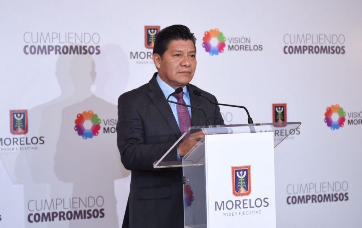 El gobierno de Morelos respondió así a los señalamientos de diversos grupos civiles que el lunes expresaron su respaldo al obispo (Twitter/@Matias_QM )