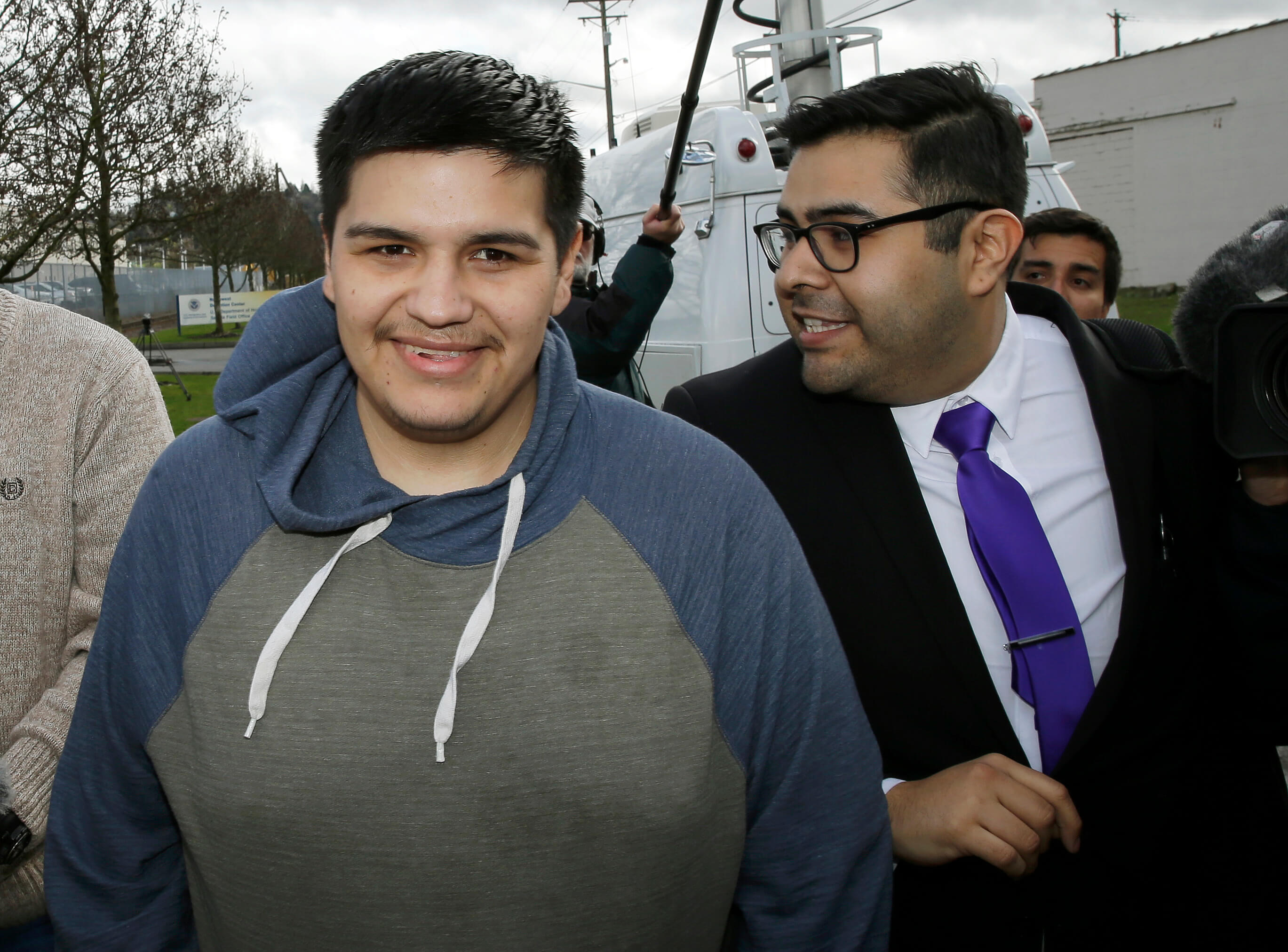 Daniel Ramírez Medida, de 24 años, salió de un centro de detención en Tacoma.
