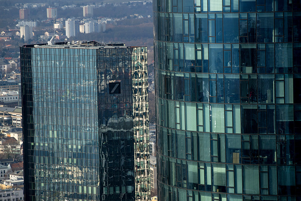 Edificio central del Deutsche Bank, en Alemania. (Getty Images)
