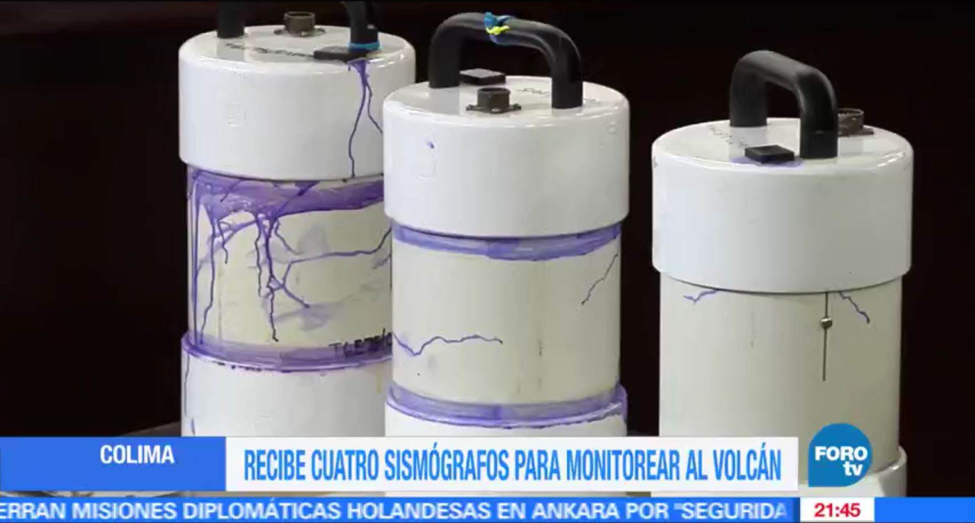 Donan 4 sismógrafos a Colima