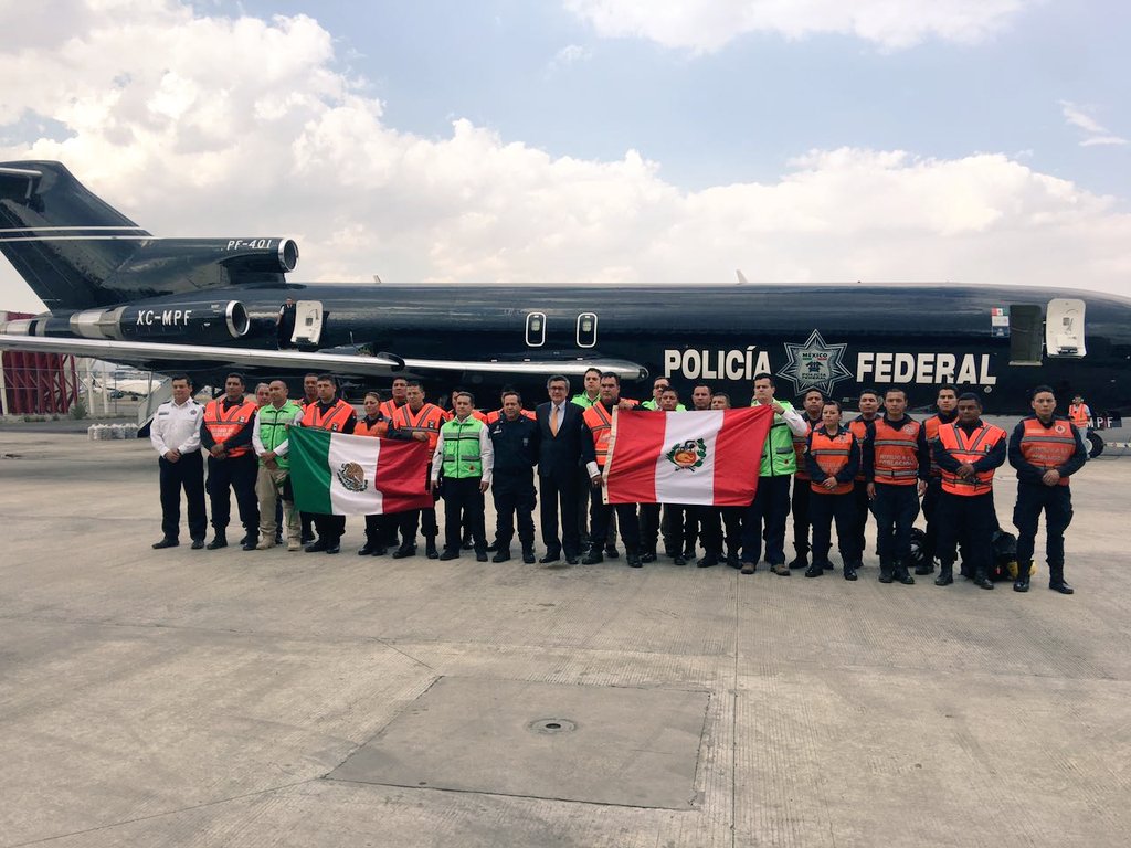 México envía ayuda humanitaria a Perú para asistir a población afectada por El Niño. (Twitter/@gobmx)