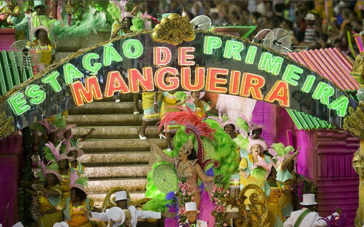El director artístico de Mangueira, Leandro Vieira, expresó su descontento con la decisión de la escuela, cuyo desfile, dijo, levantó la bandera de "la comunión y la no intolerancia". (Redes sociales)