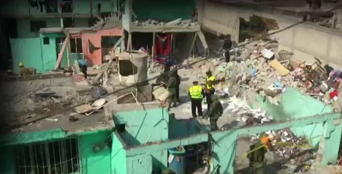 Explosión de pirotecnia en Tultepec, Estado de México, afectó varias viviendas (Noticieros Televisa)