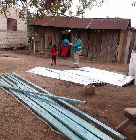 Fuertes vientos del frente frío 34 dañan viviendas en Chiapas. (Noticieros Televisa)