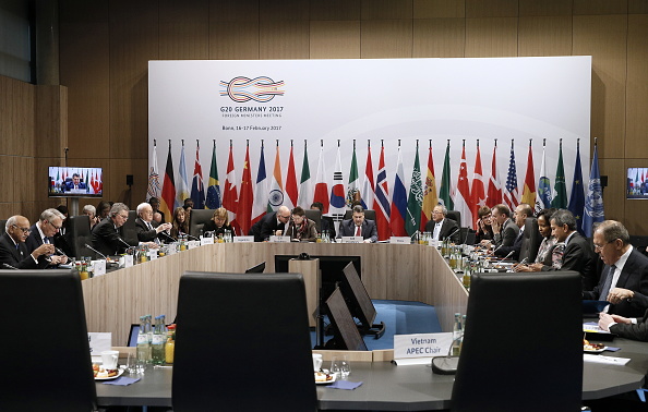 Reunión de ministros de Finanzas del G20. (Getty Images)