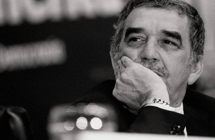 Gabriel García Márquez, escritor colombiano, durante una conversación denominada “Encuentro con la democracia” (Getty Images/archivo)