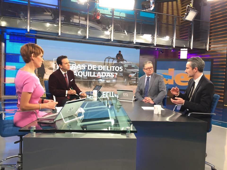 Jonathan Furszyfer, analista de México Evalúa, en la mesa de Despierta con Loret. (Twitter, @NTelevisa_com)