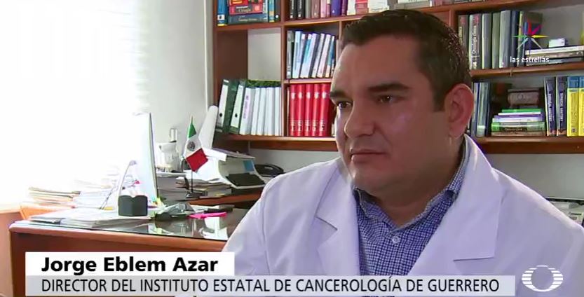 Jorge Eblem Azar, director del Instituto de Cancerología de Guerrero (Noticieros Televisa)