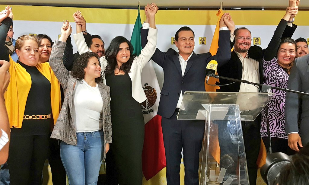 El PRD designó a Juan Zepeda como su candidato a la gubernatura del Estado de México. (Twitter @PRDMexico)