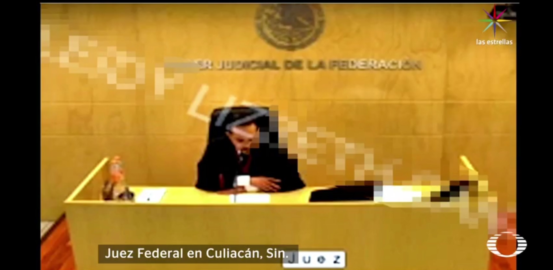 Estimar a Esparragoza Monzón 'como de alta peligrosidad viola el principio de presunción de inocencia', asegura el juez. (Noticieros Televisa)