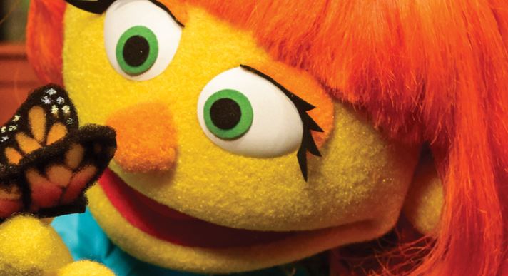 Julia, la nueva muppet de Sesame Street con autismo (http://autism.sesamestreet.org/espanol/)