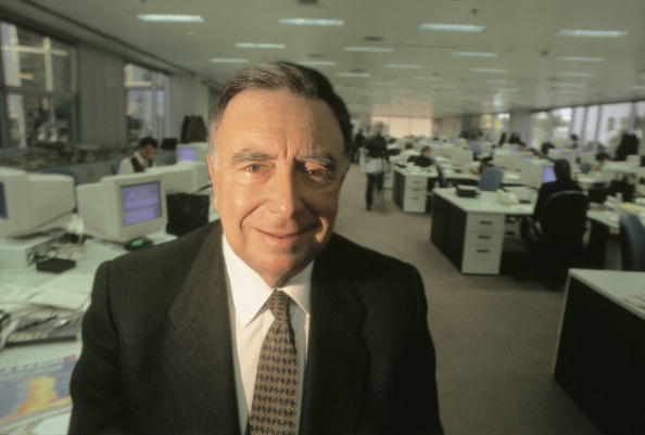Luis María Ansón, periodista español presidente de los diarios ABC y La Razón. (Getty Images, archivo)