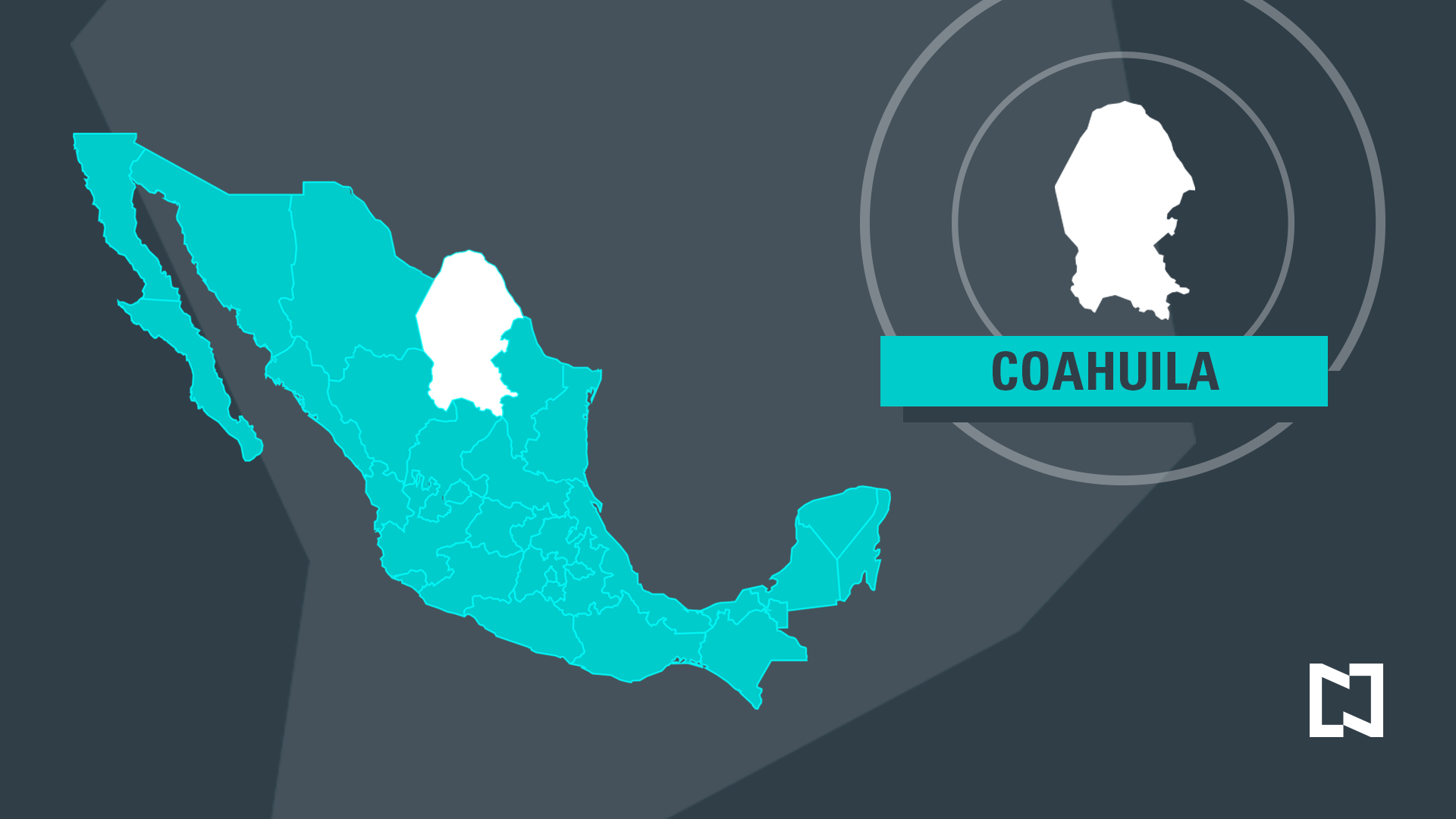 Vuelca tráiler en carretera 57 en Coahuila; muere chofer calcinado