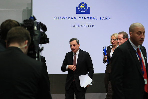 Mario Draghi, presidente del Banco Central Europeo. (Getty Images)