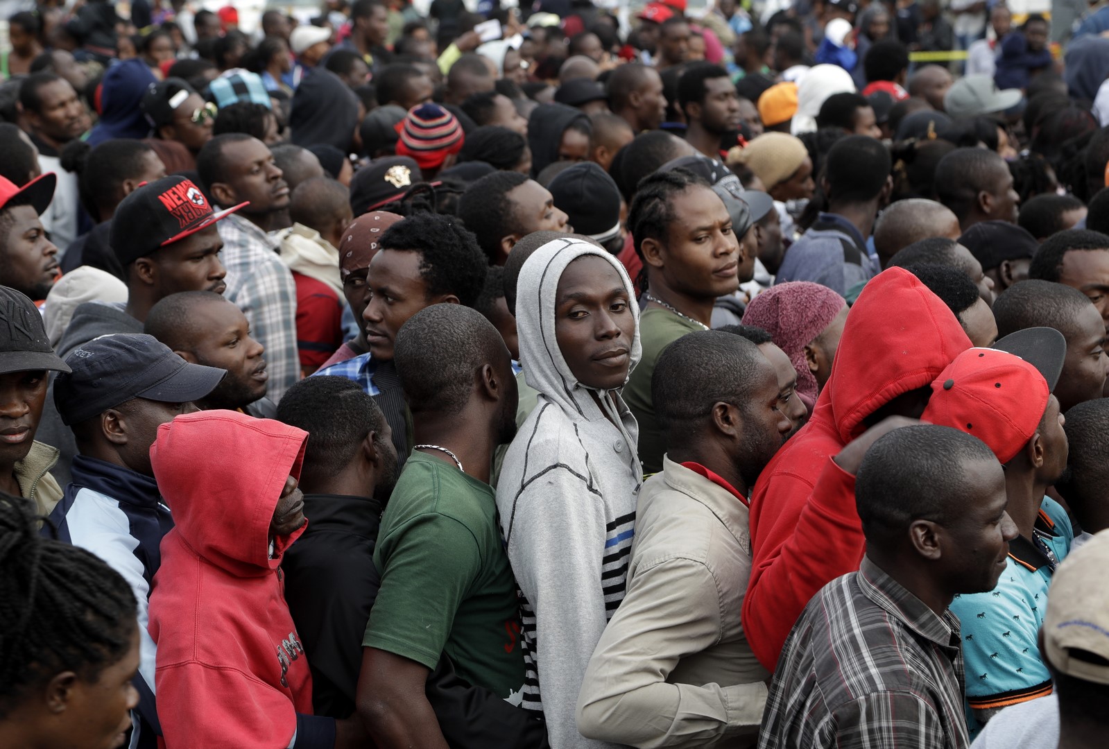 Más de 220 haitianos se están estableciendo tras quedar atrapados en Tijuana. (AP, Archivo)