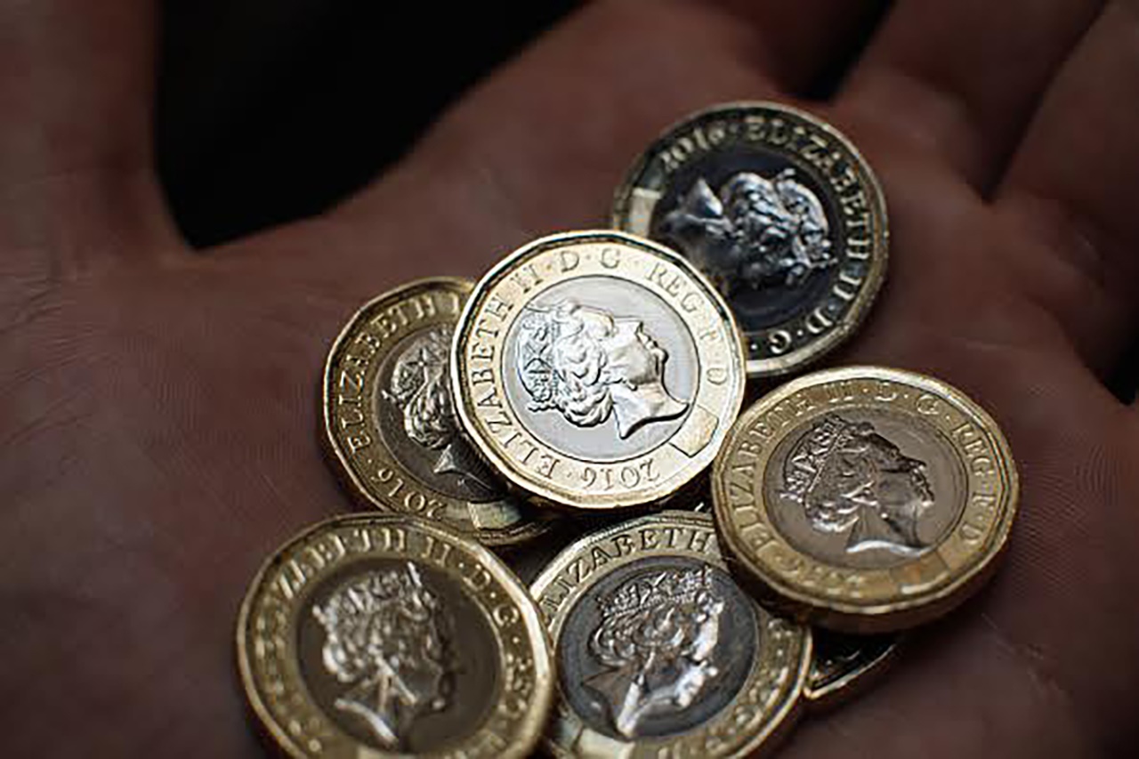 La nueva moneda de 1 libra. (Getty Images)