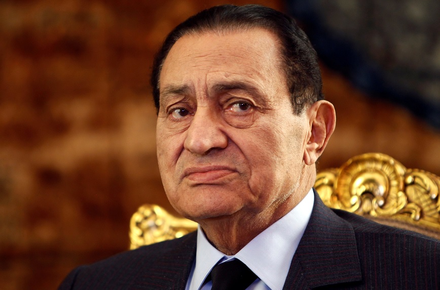 l presidente de Egipto, Hosni Mubarak, en el palacio presidencial en El Cairo el 19 de octubre de 2010 (Reuters/archivo)