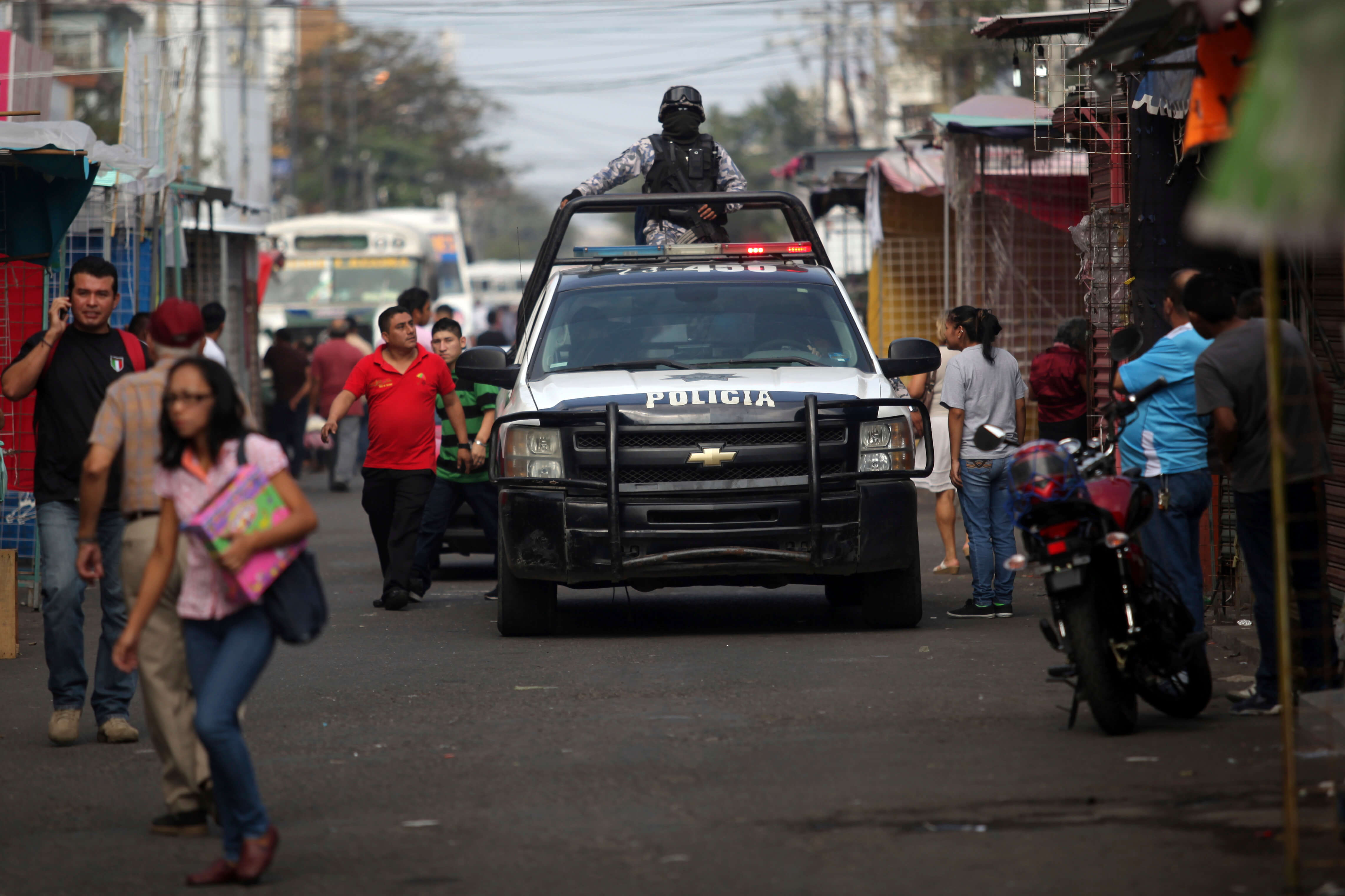 El pasado 1 de marzo inicaron los operativos de la Gendarmería en Xalapa, Veracruz. (AP, archivo)