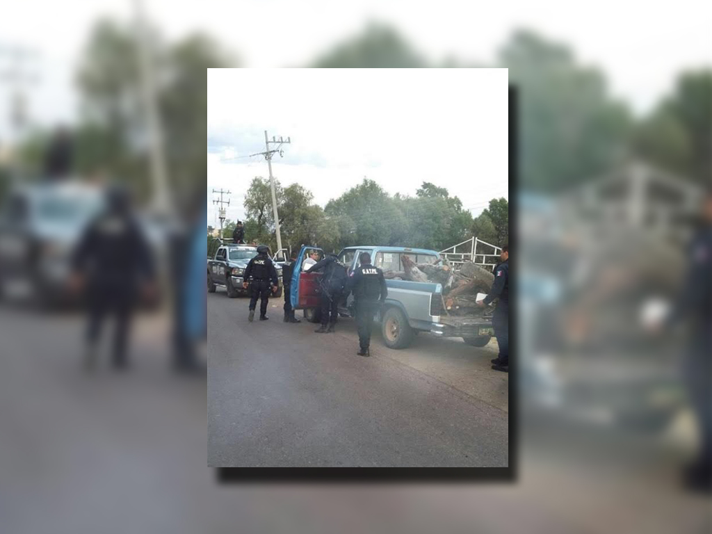 Autoridades de San Luis Potosí y Zacatecas realizan operativos conjuntos para disminuir la delincuencia; policías de Zacatecas detienen a una persona (Twitter @SSP_Zac)