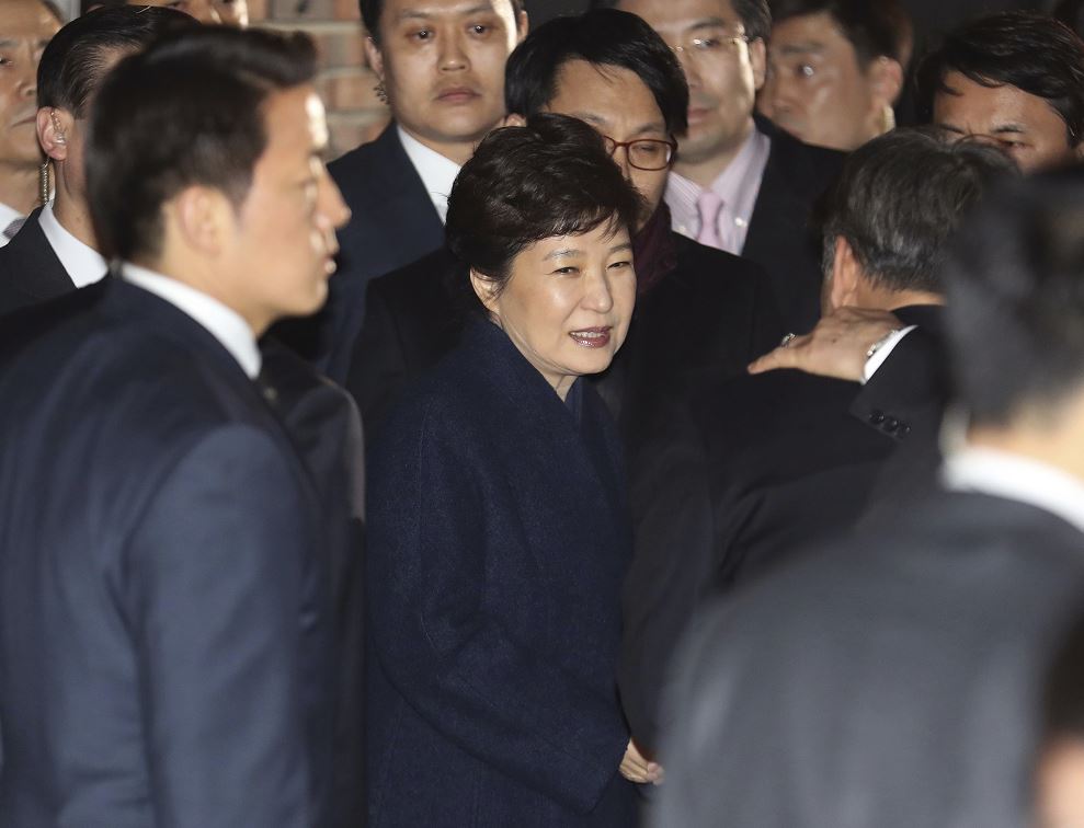 Park Geun-hye, expresidenta de Corea del Sur. (AP)