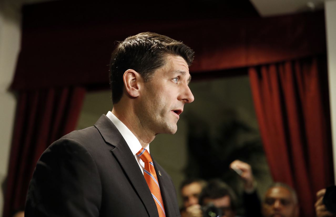 Paul Ryan, presidente de la Cámara de Representantes. (AP)