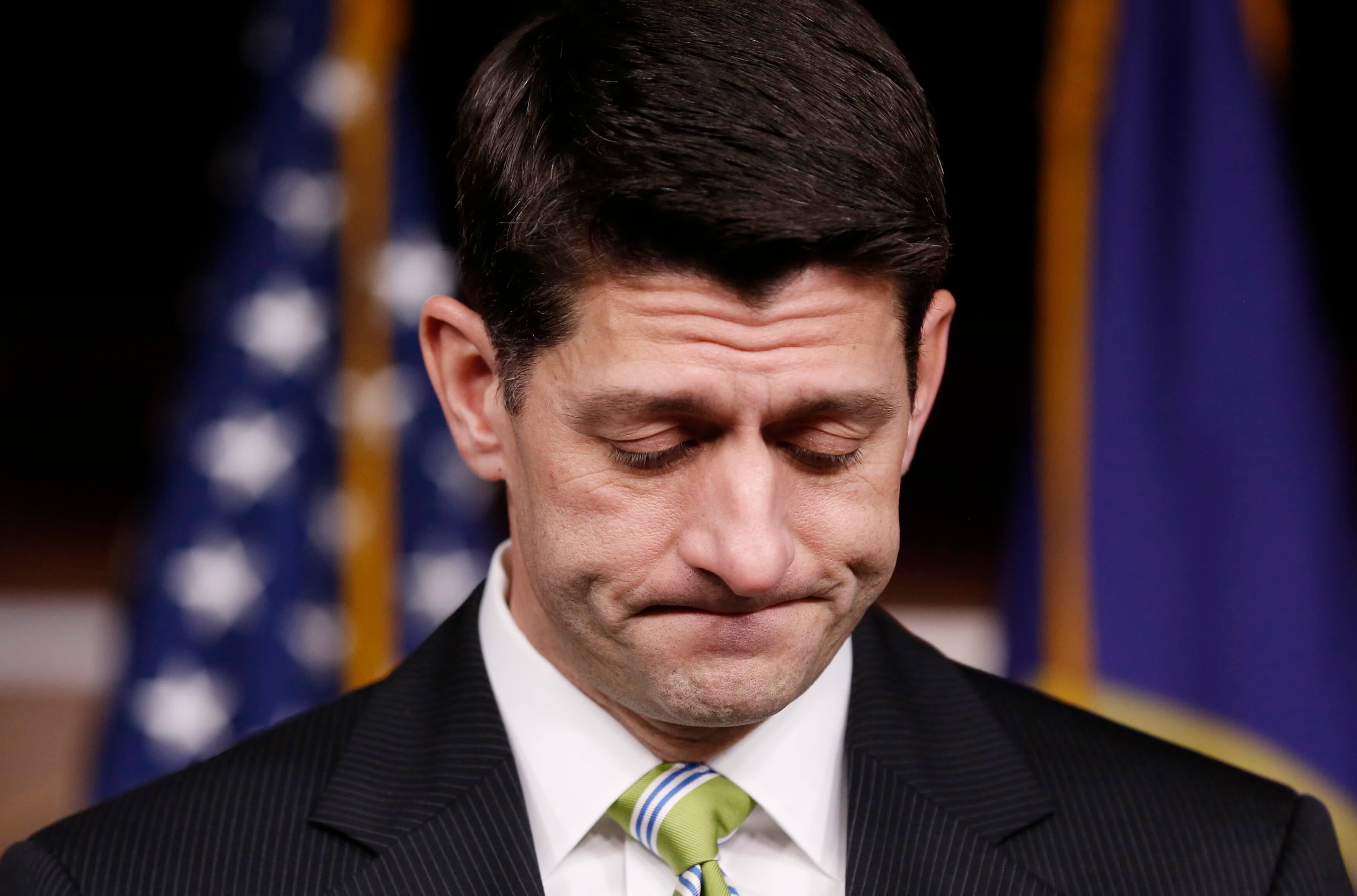 Paul Ryan, líder de la Cámara de Representantes y de los republicanos. (Reuters)