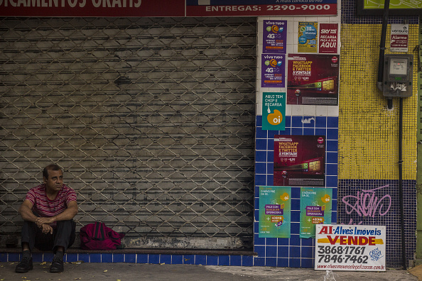 Pequeños negocios cierran sus puertas, debido a la recesión en Brasil. (Getty Images)