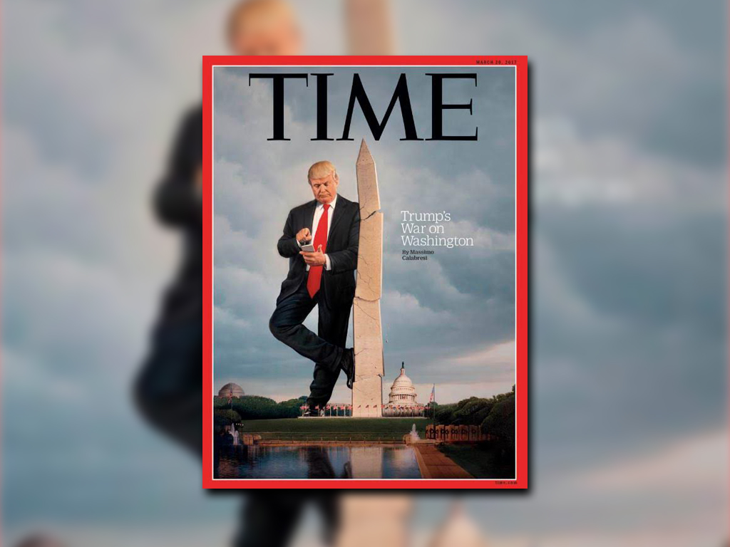 Portada de la revista TIME con Donald Trump (Revista TIME)