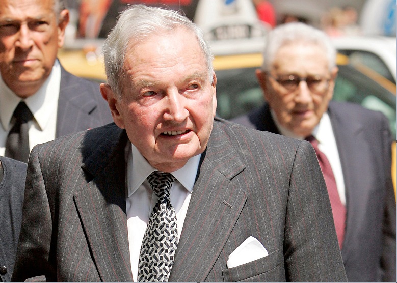 David Rockefeller acude al funeral del filántropo Brooke Astor en Nueva York en 2007 (Reuters, archivo)