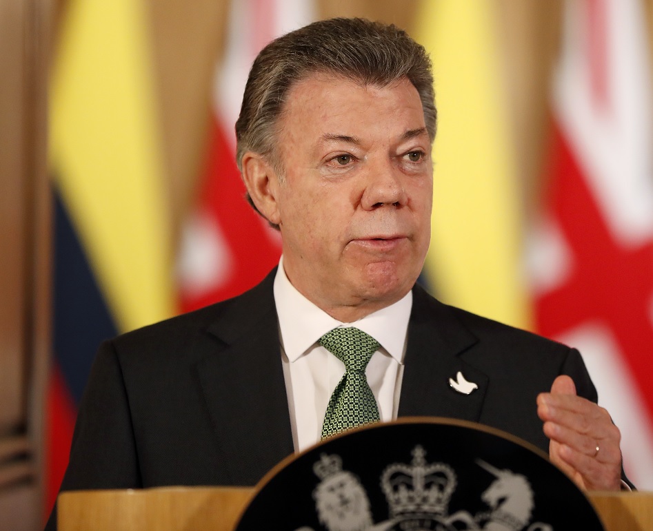 El presidente de Colombia, Juan Manuel Santos, condena el ingreso de recursos de la constructora brasileña Odebrecht a su campaña electoral de 2010 (Getty Images/archivo)