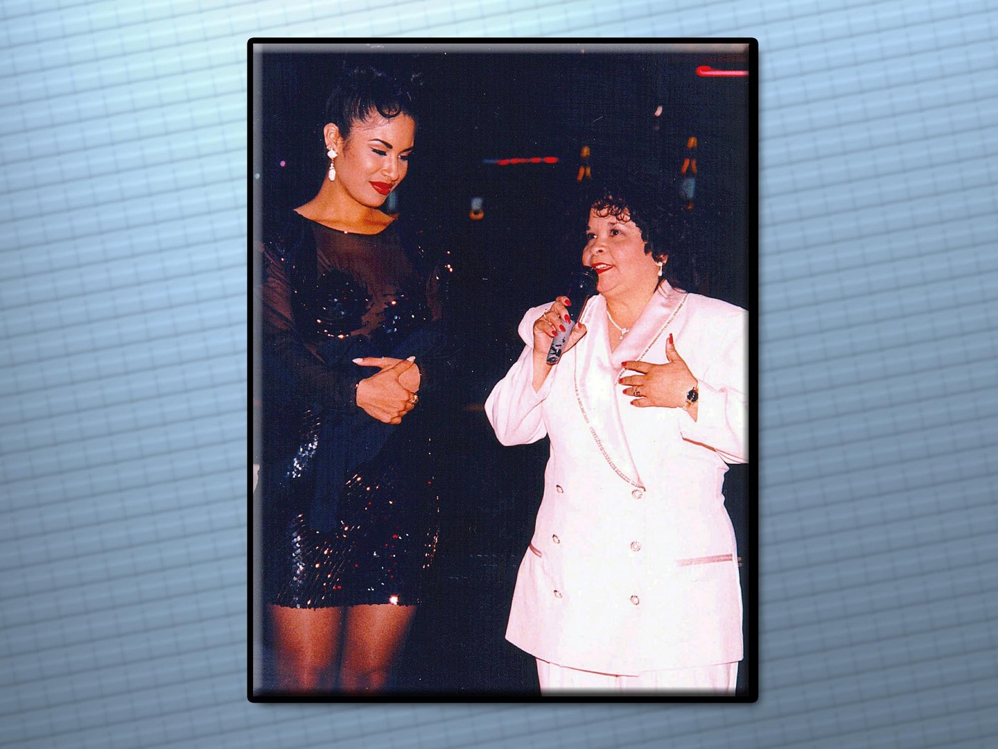 Selena Quintanilla y Yolanda Saldívar. (AP, Archivo)
