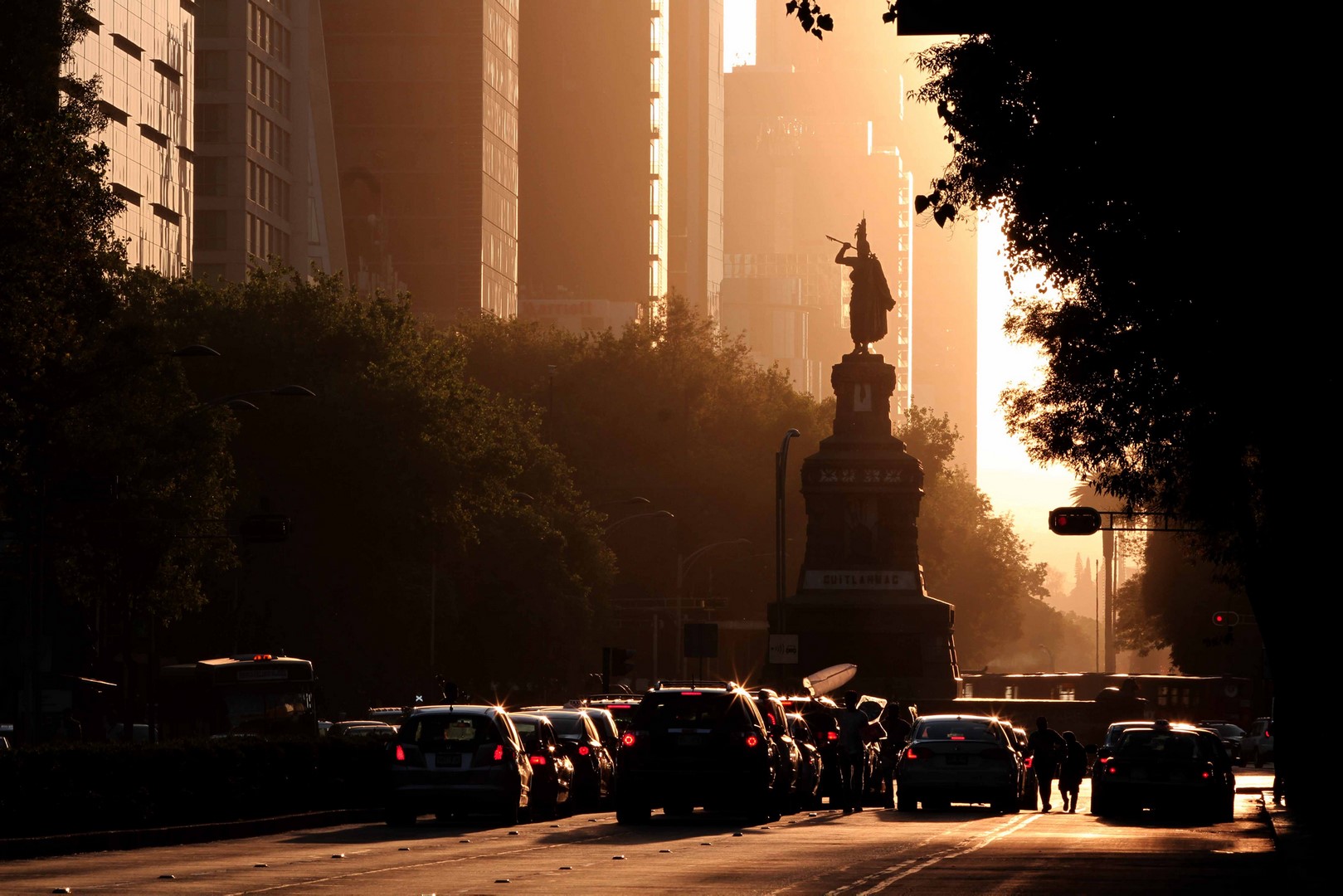 Panorámica de la Ciudad de México; prevén una temperatura máxima de 30 grados centígrados. (Notimex)