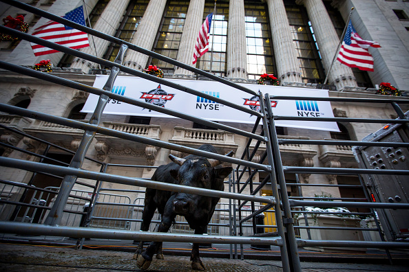Fachada del piso de operaciones de Wall Street. (Getty Images)