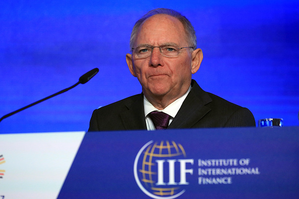 Wolfgang Schäuble, ministro de Finanzas de Alemania. (Getty Images)
