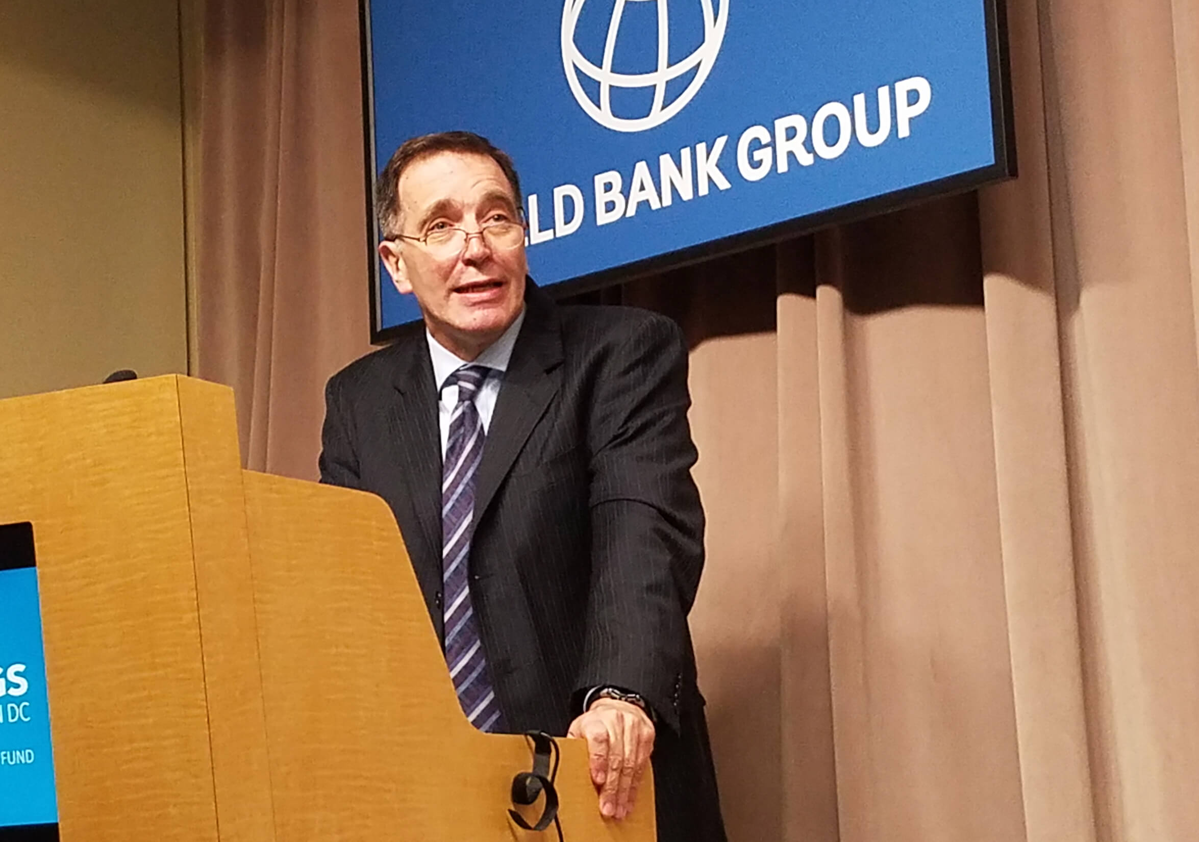 Carlos Végh, jefe del Banco para América Latina y el Caribe. (Notimex)