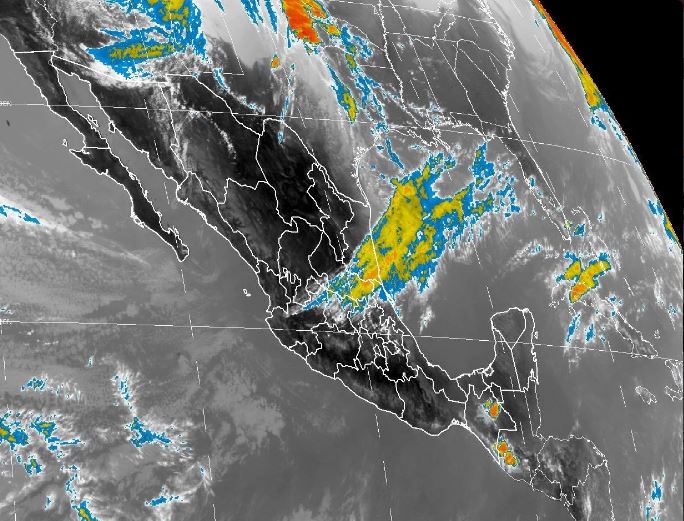 El SMN pronostica tormentas muy fuertes, posible formación de tornados y granizadas en Coahuila, así como lluvias intensas en Nuevo León. (Twitter@conagua_mx)