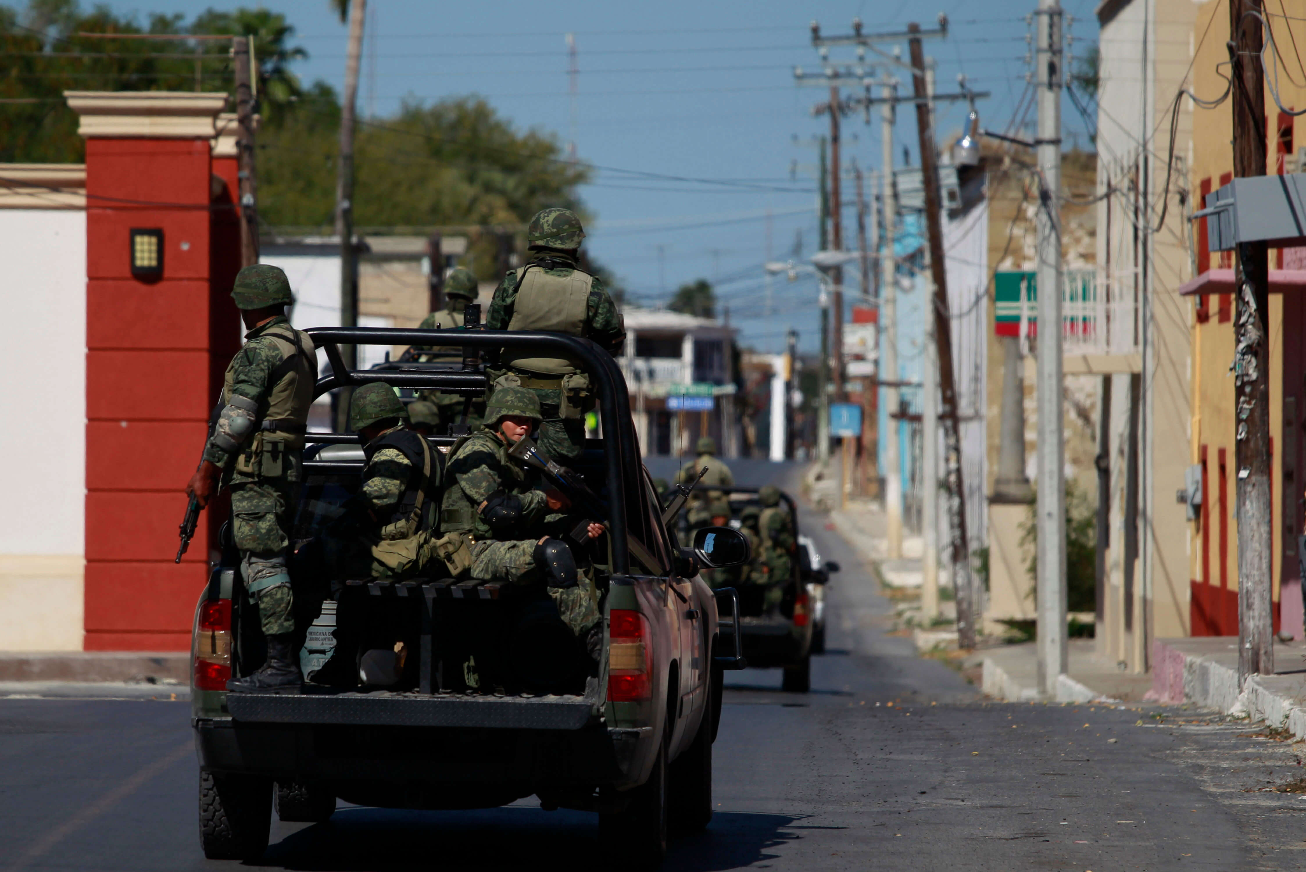 Operativos del Ejército en Tamaulipas. (AP, archivo)