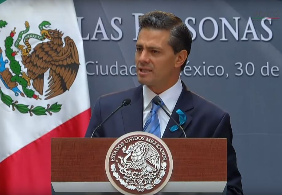 Peña Nieto recordó que el diagnóstico correcto y temprano es importante (Presidencia de la República/Archivo)