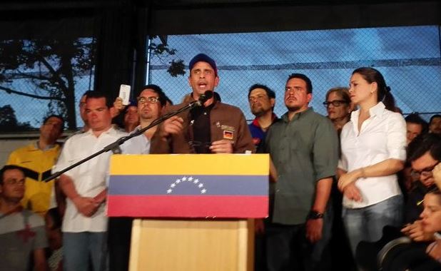 Capriles acusa que represión contra opositores continúa en Venezuela (ElImpulso)